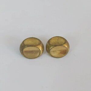 Vintage Gold Post Earrings